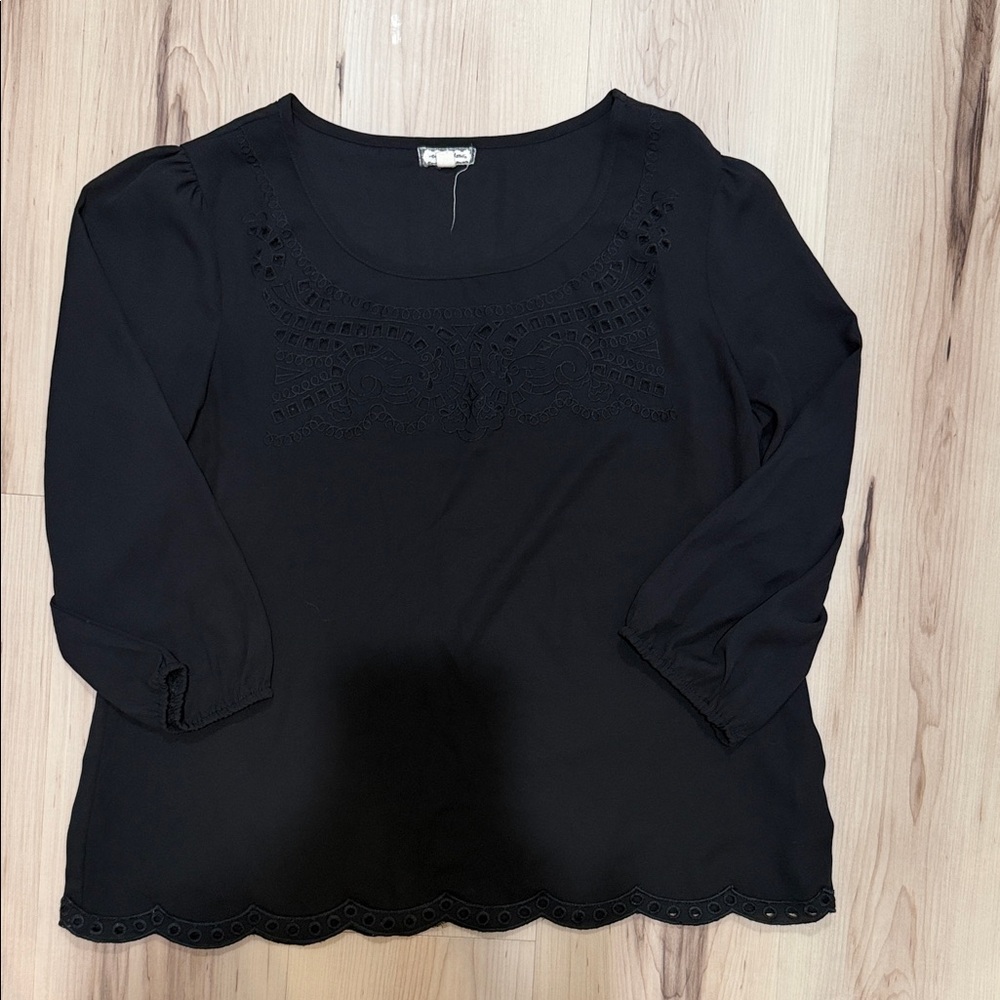 Black womens blouse